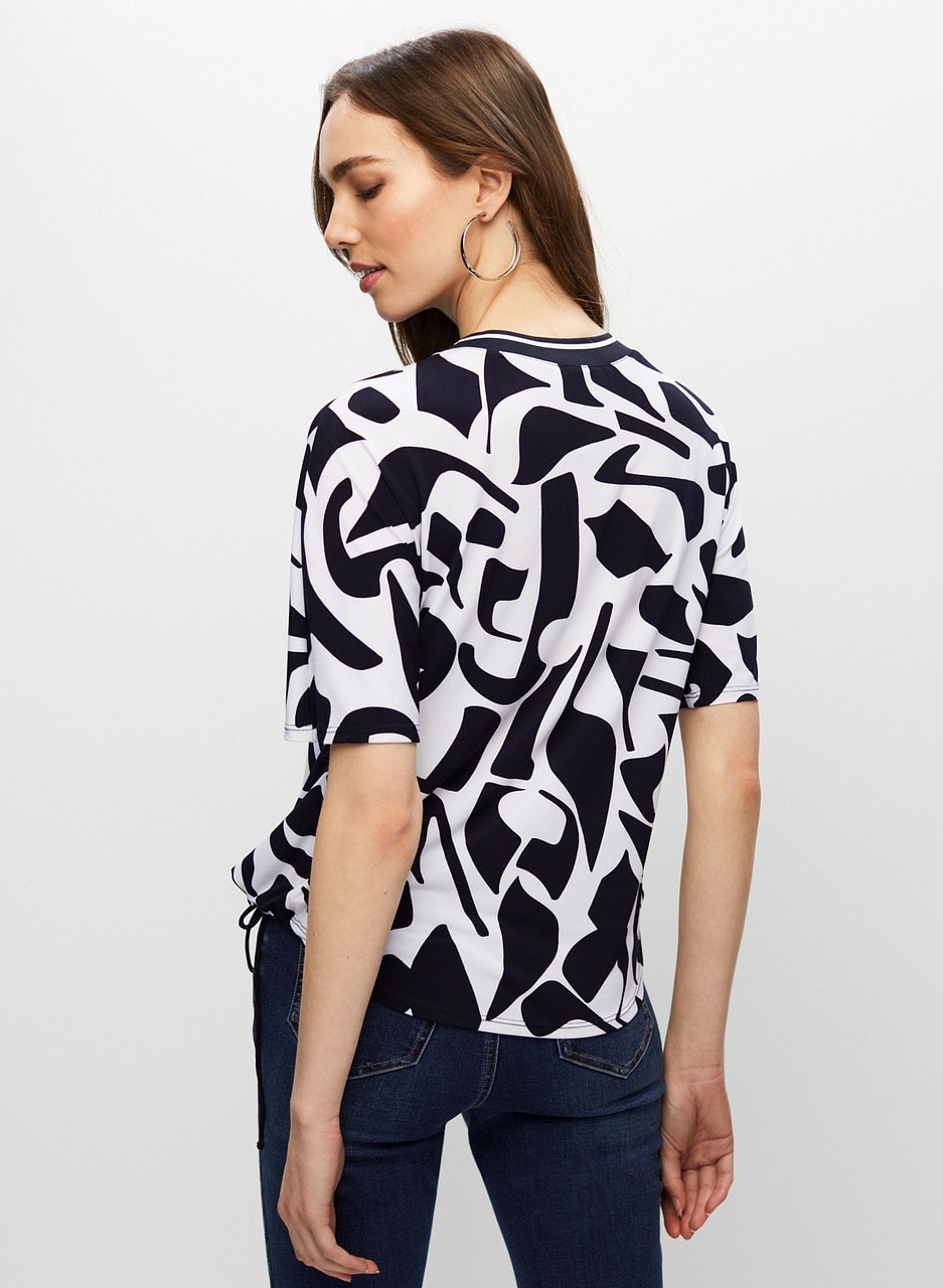 Abstract Print Top