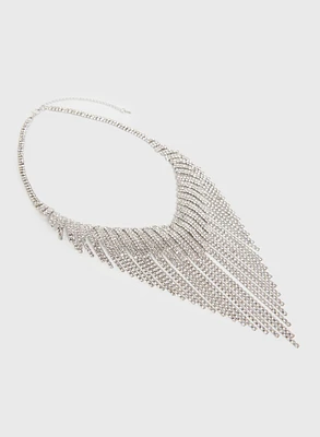 Cascading Crystal Necklace