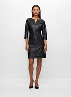 Joseph Ribkoff - Vegan Leather Dress