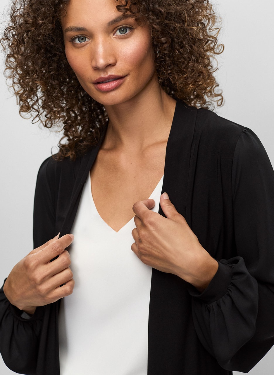 Asymmetric Open Front Top