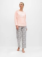 Star Print Pyjama Set
