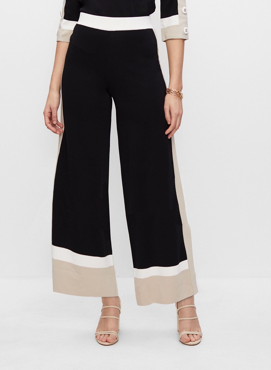 Joseph Ribkoff - Slit Detail Gaucho Pants