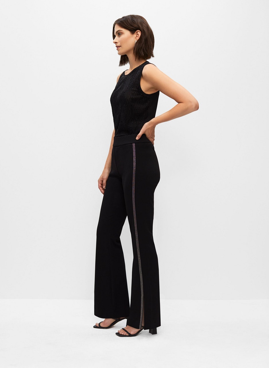 Side Trim Pull-On Pants