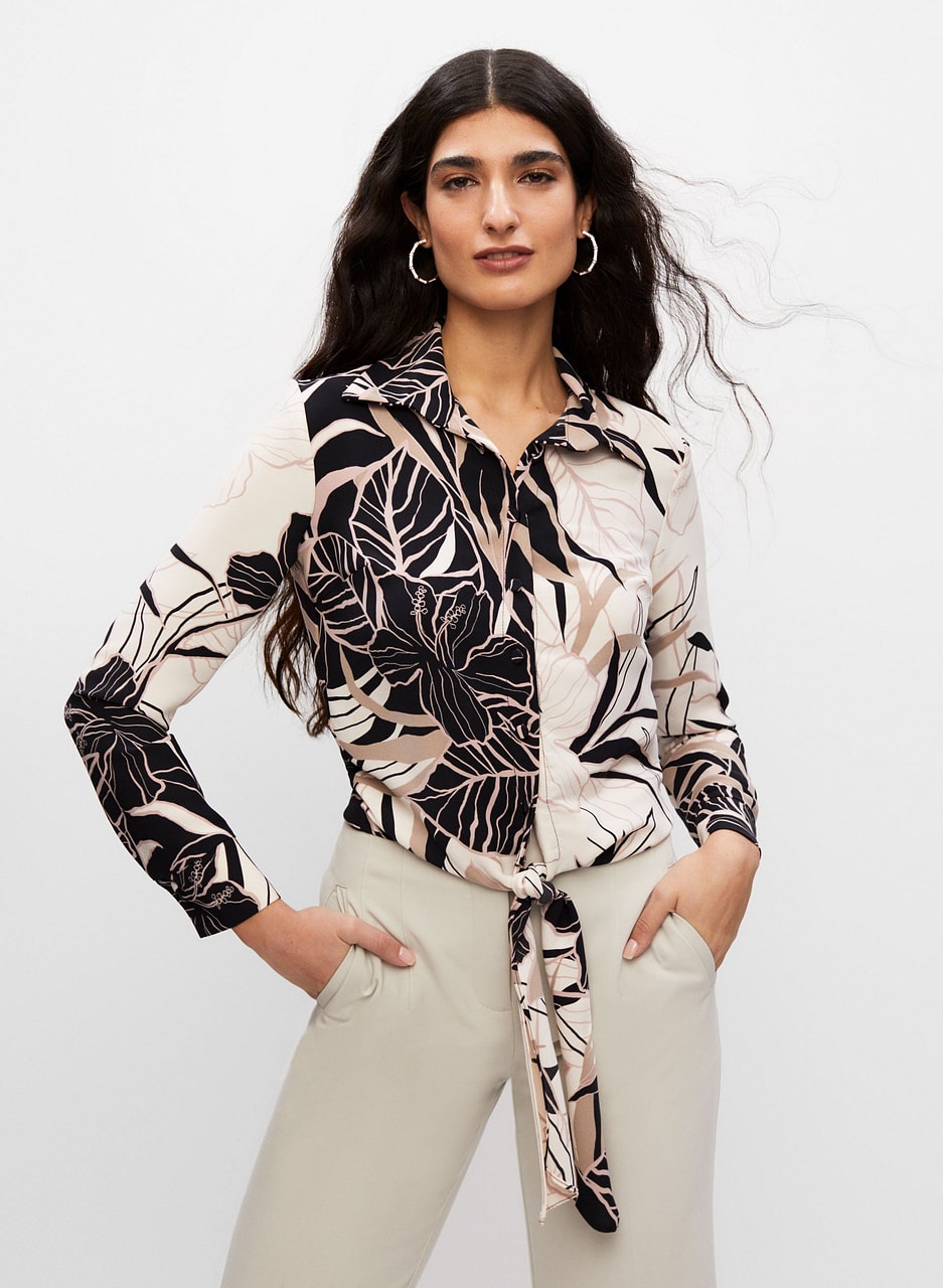 Joseph Ribkoff - Tropical Print Blouse