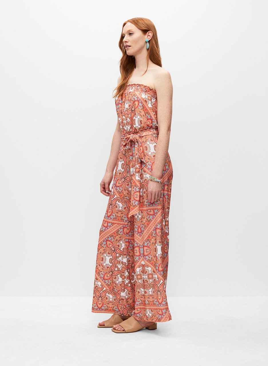 Paisley Print Jumpsuit