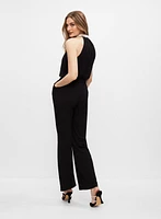 Adrianna Papell - Pearl Neck Jumpsuit
