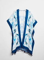 Paisley Print Swim Cover-Up