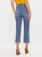 Straight Leg Denim Capris