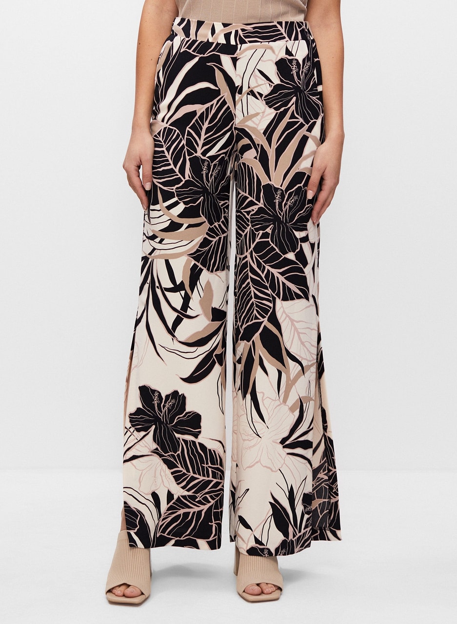 Joseph Ribkoff - Tropical Print Pull-On Pants