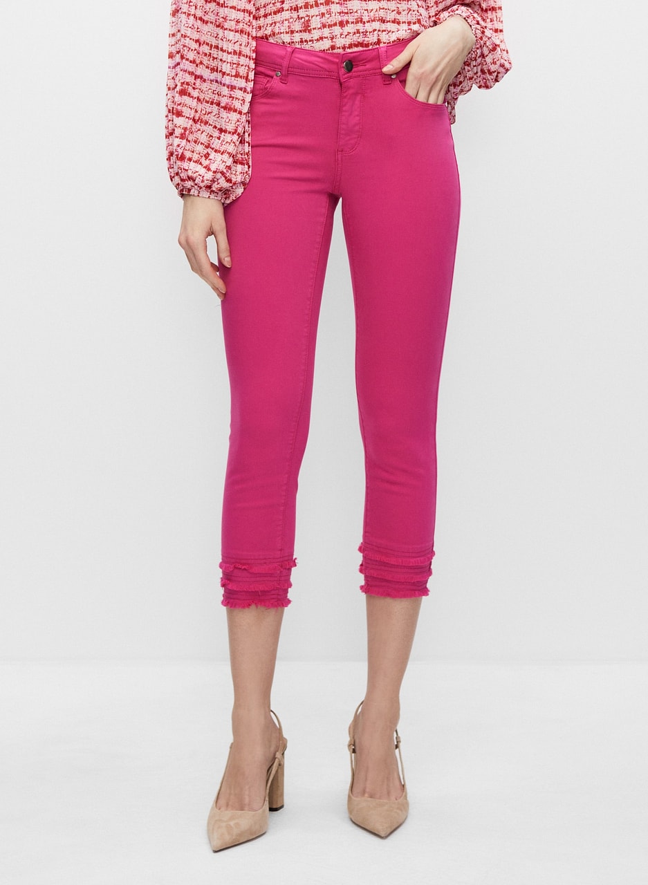 Frank Lyman - Ruffle Hem Jeans