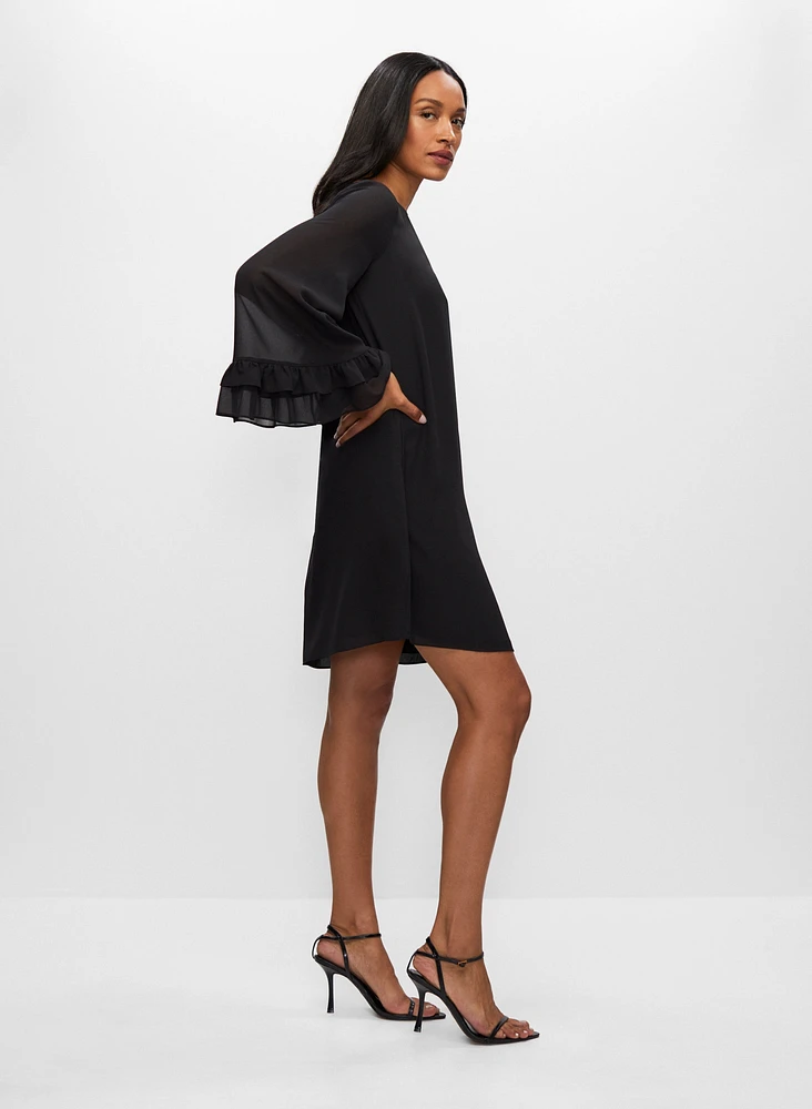 Bell Sleeve Cocktail Dress