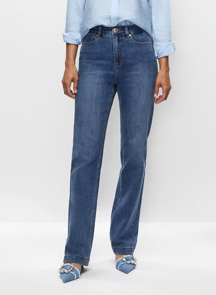 Wide Leg Trouser Jeans