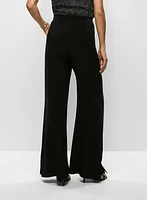 Wide Leg Pull-On Pants