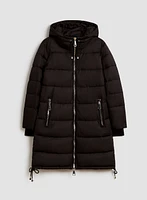 Vegan Down Quilted Coat