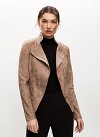 Joseph Ribkoff - Faux Suede Jacket