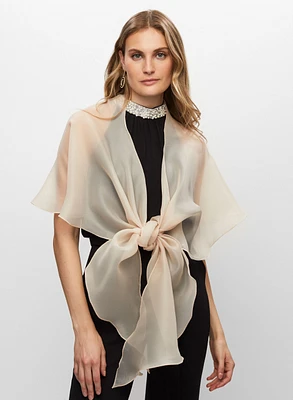 Sheer Evening Shawl