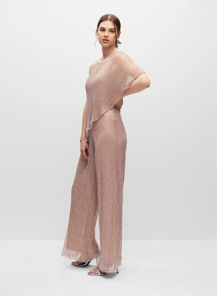 Adrianna Papell - One-Shoulder Jumpsuit