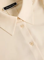 Asymmetric Button-Down Tunic