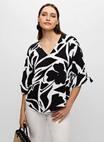 Joseph Ribkoff - Floral Print Top