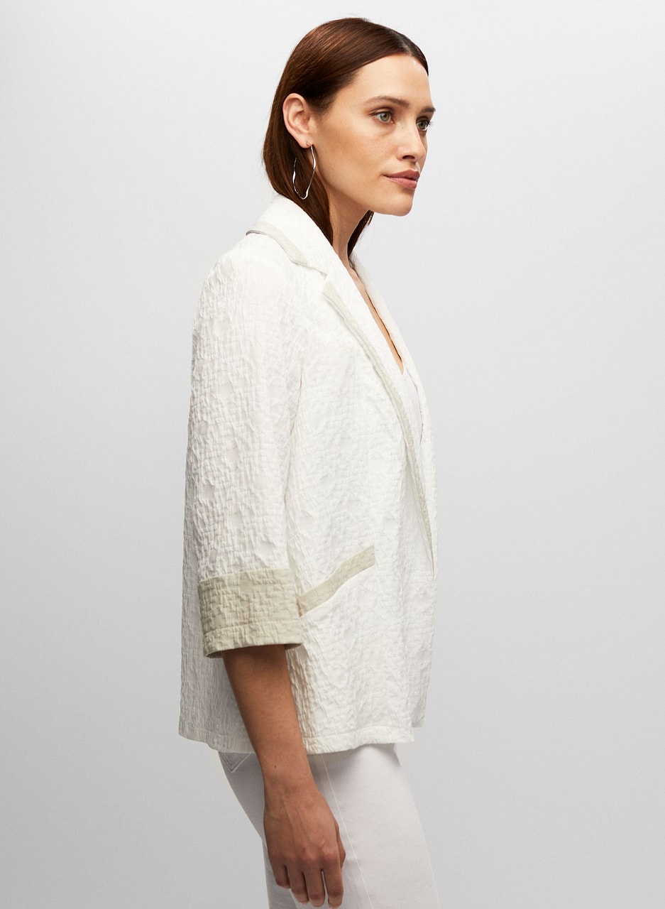 Joseph Ribkoff - Contrast Trim Jacket