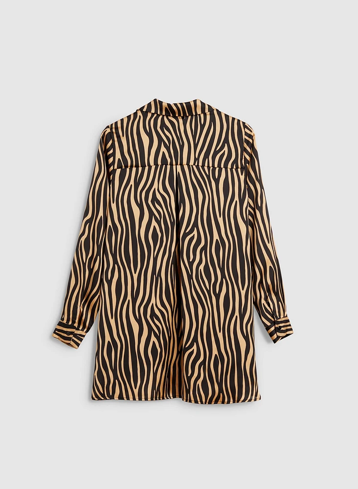 Zebra Print Tunic