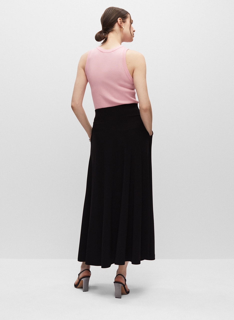 Essential Pull-On Maxi Skirt