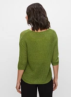 3/4 Sleeve Sweater