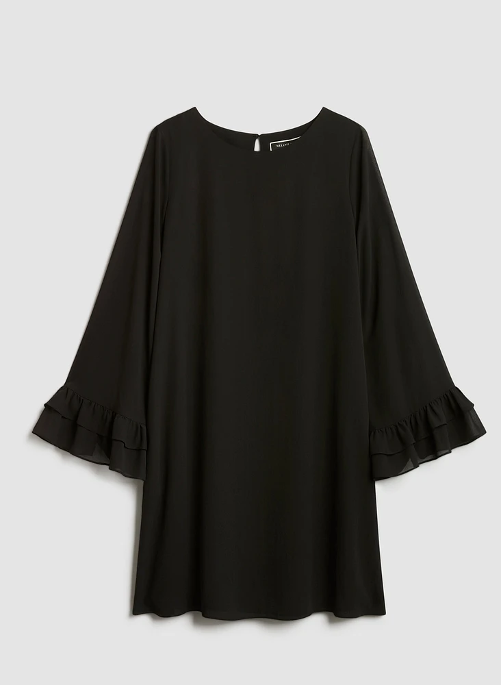 Bell Sleeve Cocktail Dress