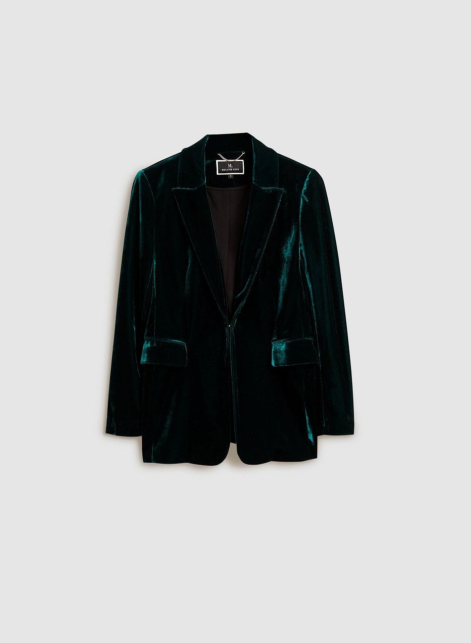 Velvet Blazer