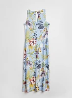 Floral Print Maxi Dress