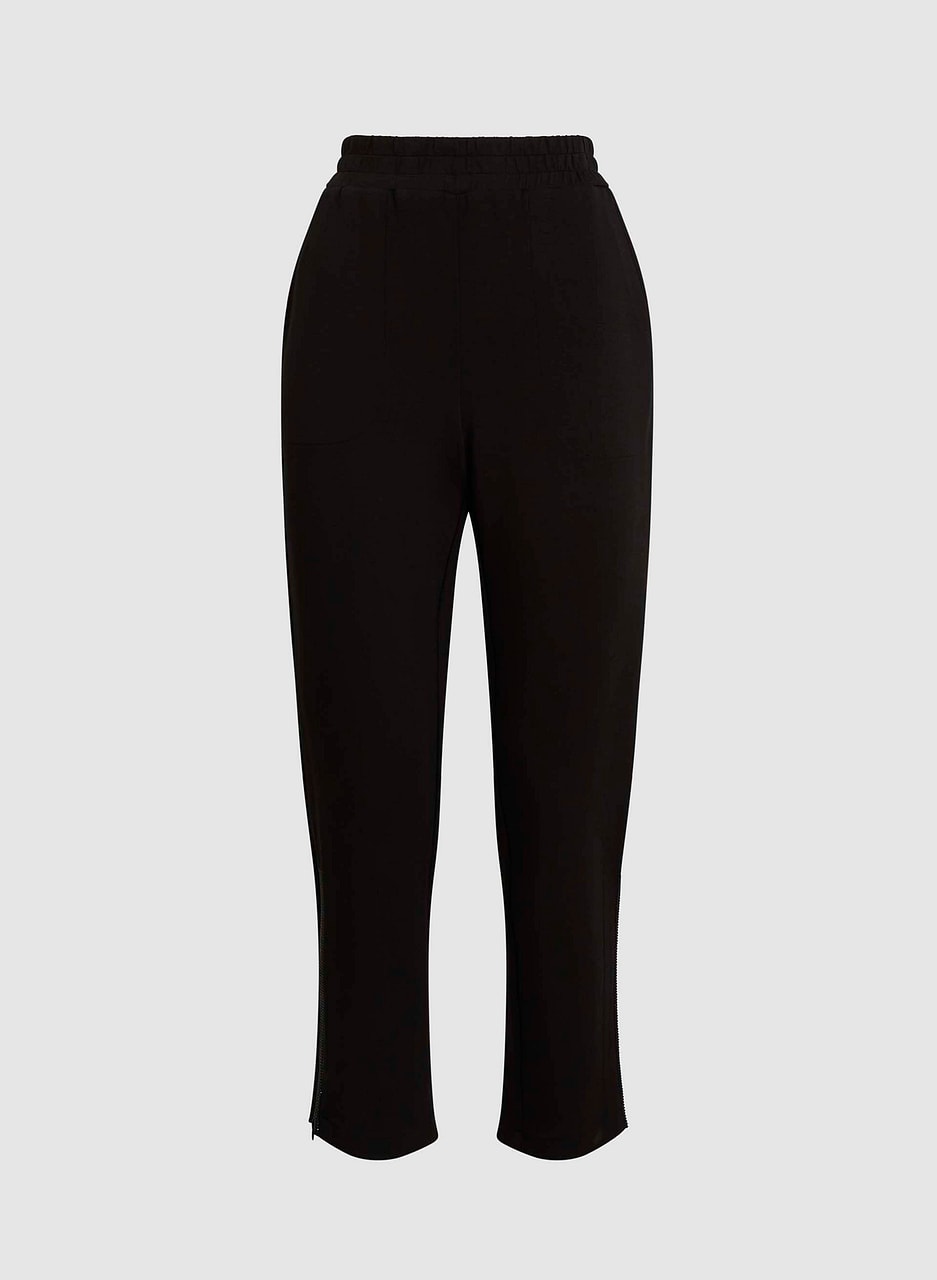 Pull-On Straight Leg Pants