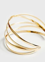 Crisscross Open Cuff Bracelet