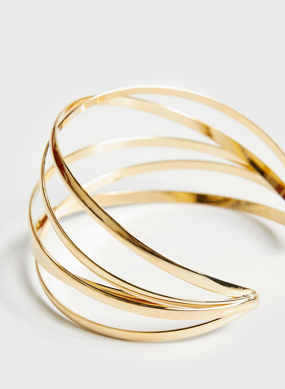 Crisscross Open Cuff Bracelet