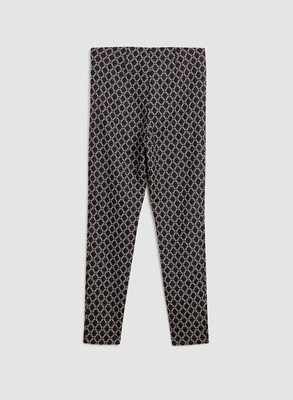 Amber Jacquard Pull-On Pants