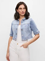 Cropped Denim Jacket