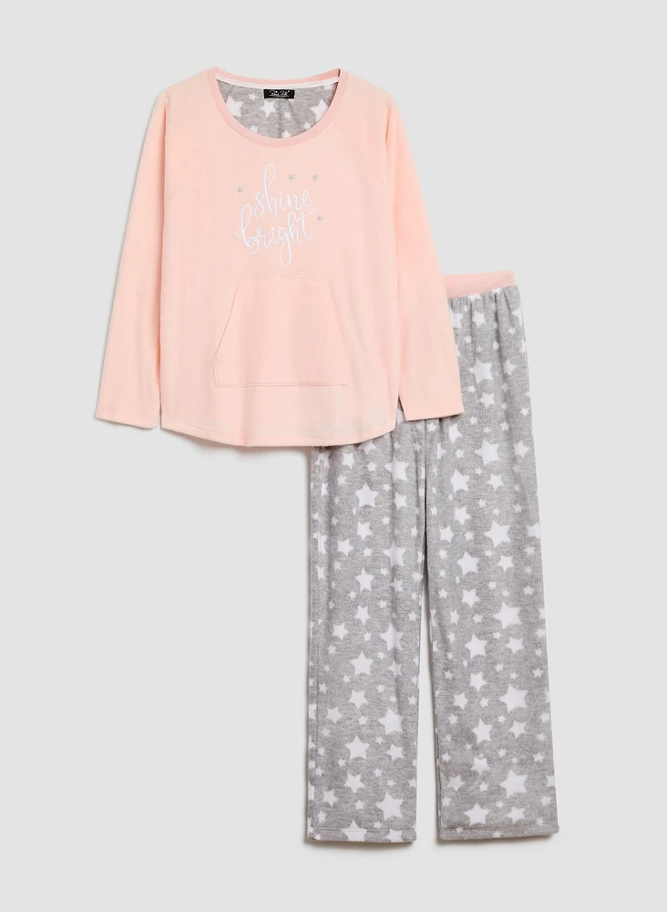 Star Print Pyjama Set