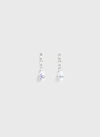 Cubic Zirconia Drop Earrings