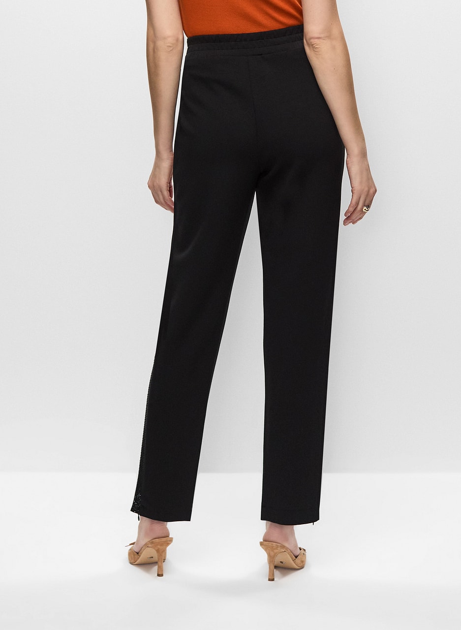 Pull-On Straight Leg Pants