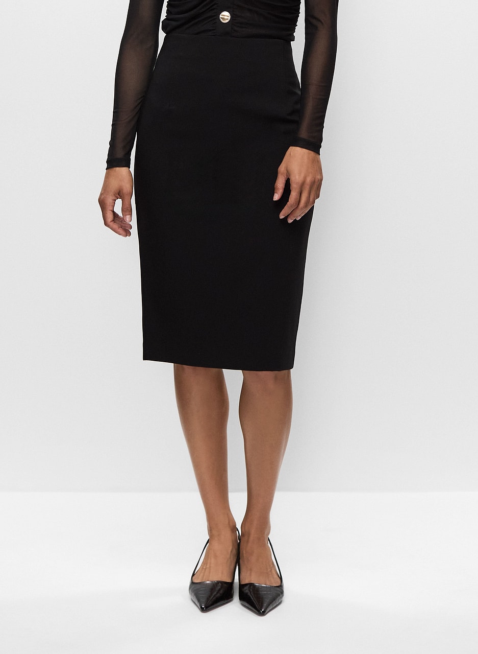 High Waist Pencil Skirt