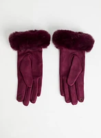 Faux Fur Gloves