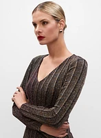 Joseph Ribkoff - Glitter Jersey Dress