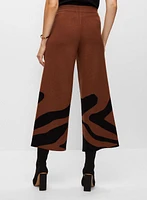 Joseph Ribkoff - Wide Leg Animal Print Pants