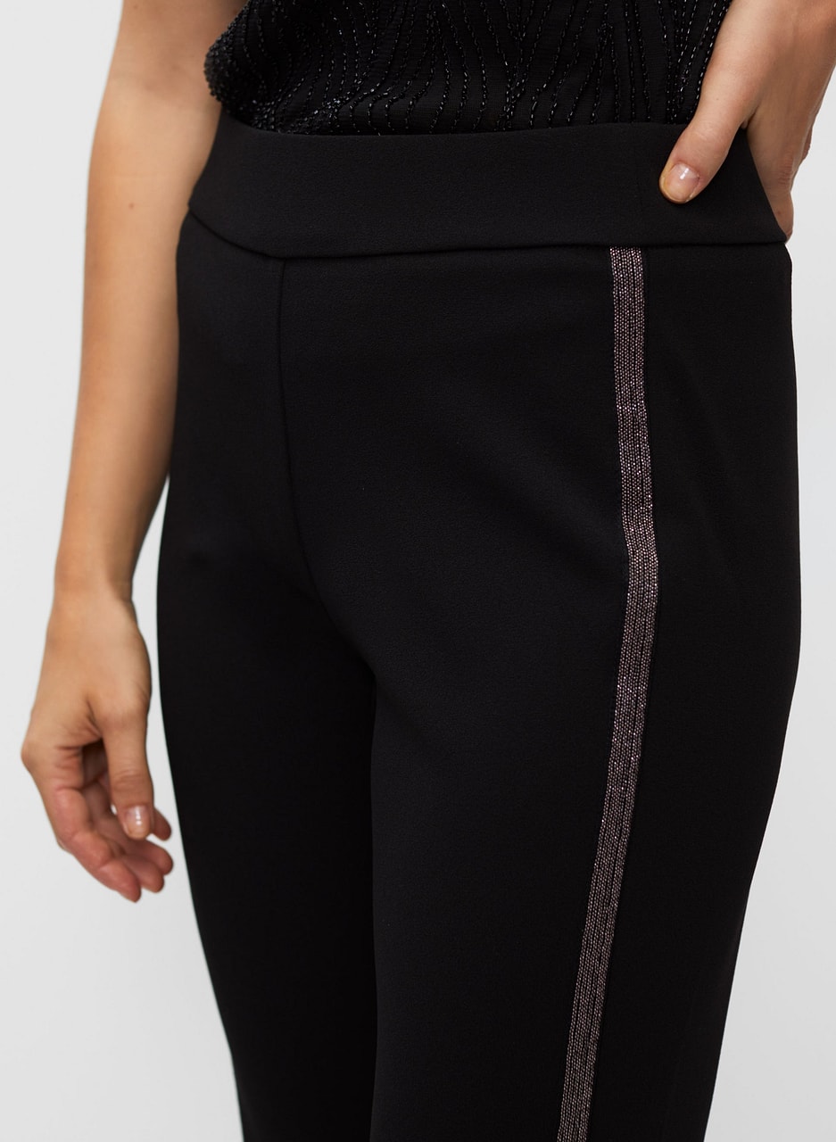 Side Trim Pull-On Pants