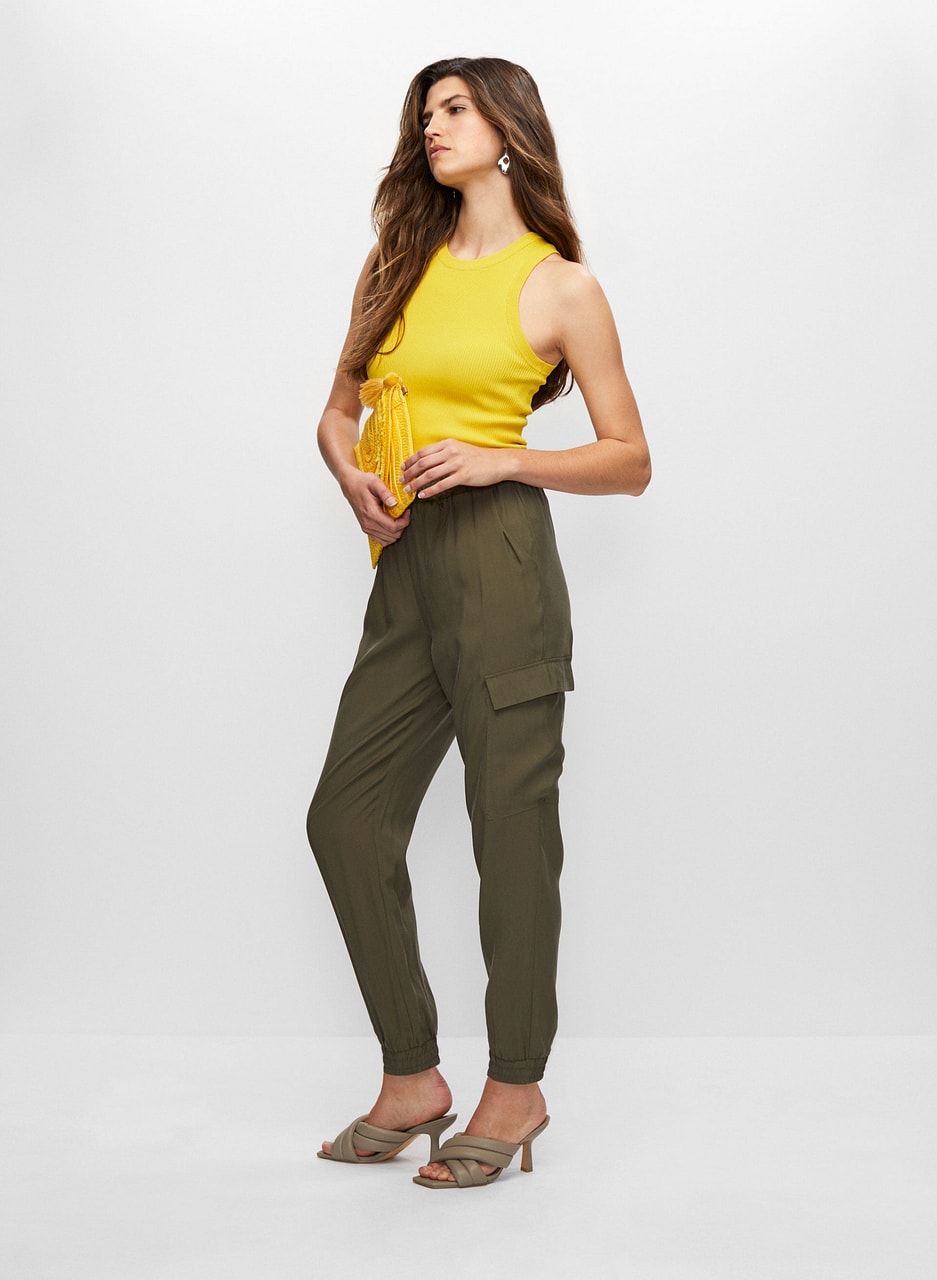 Pull-On Cargo Pants