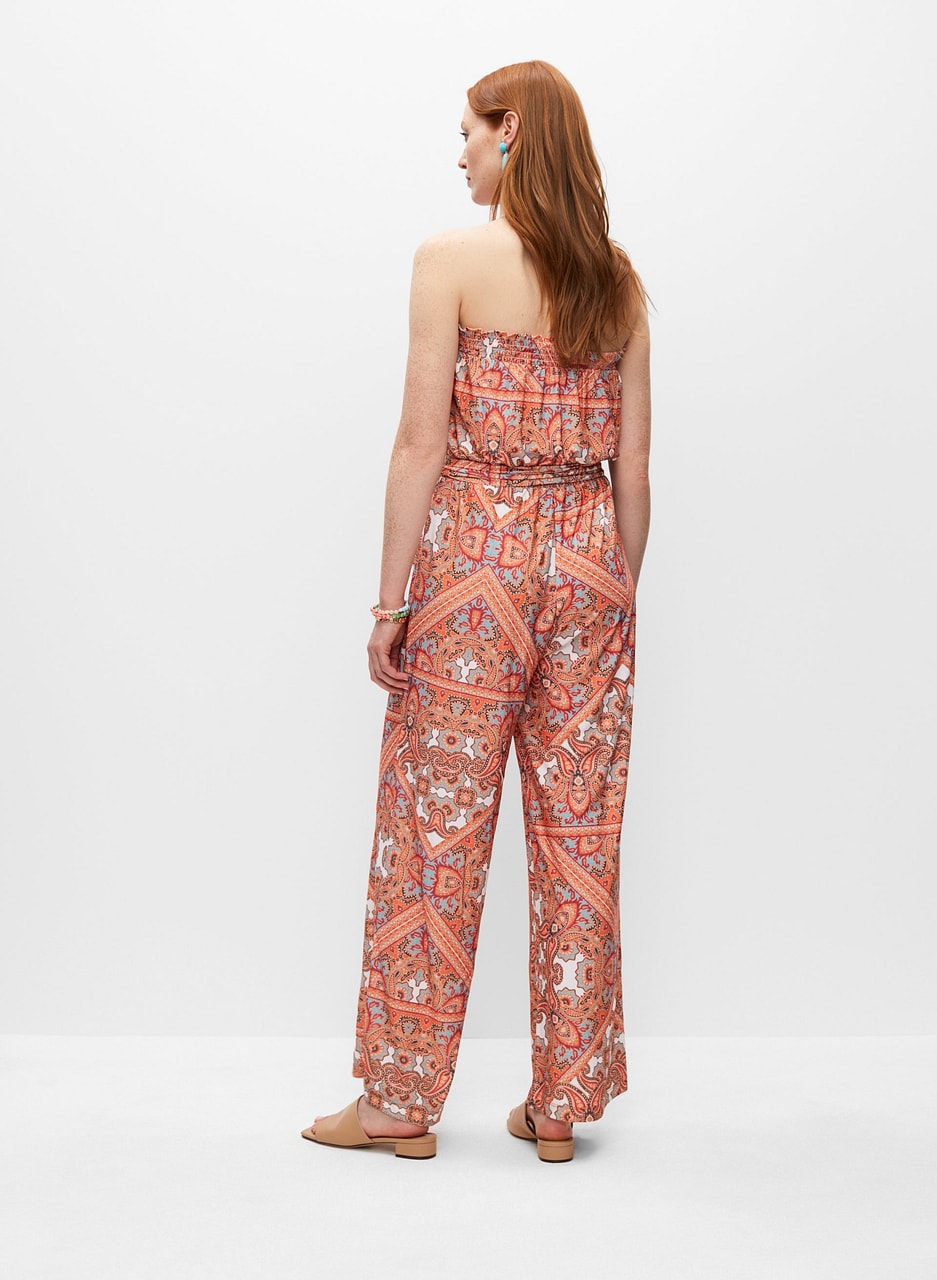 Paisley Print Jumpsuit