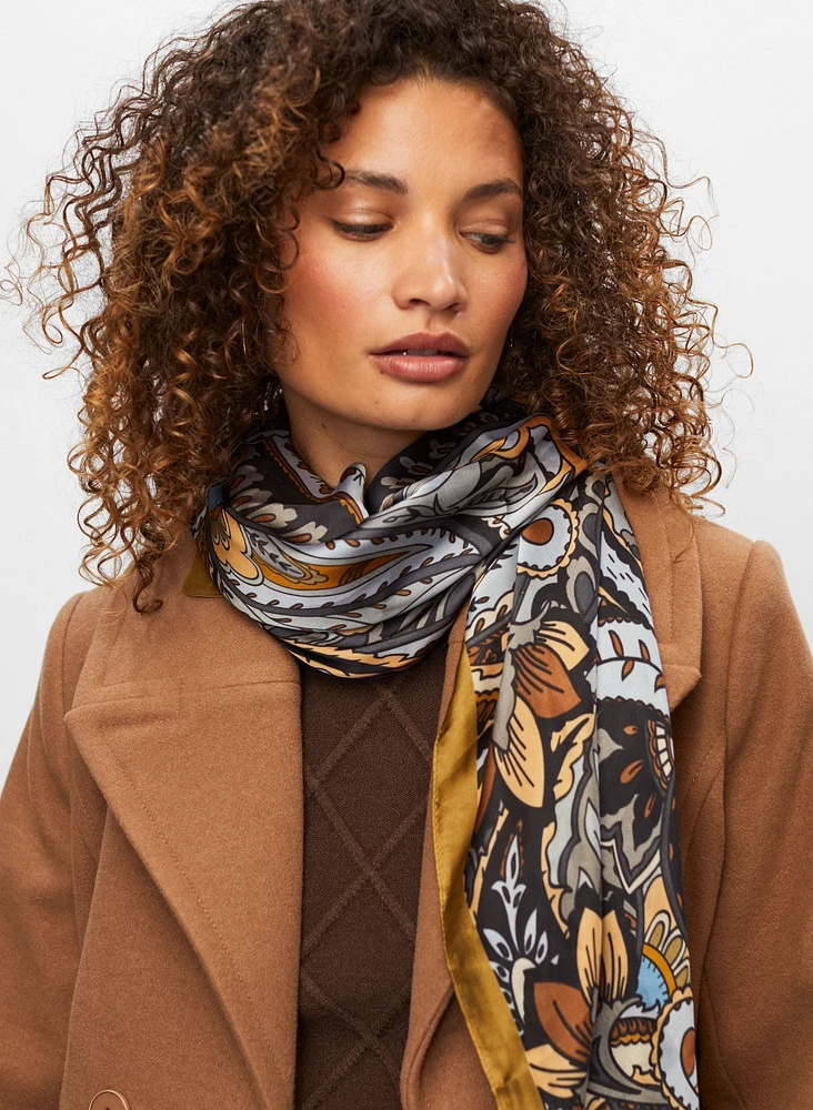 Paisley Print Scarf