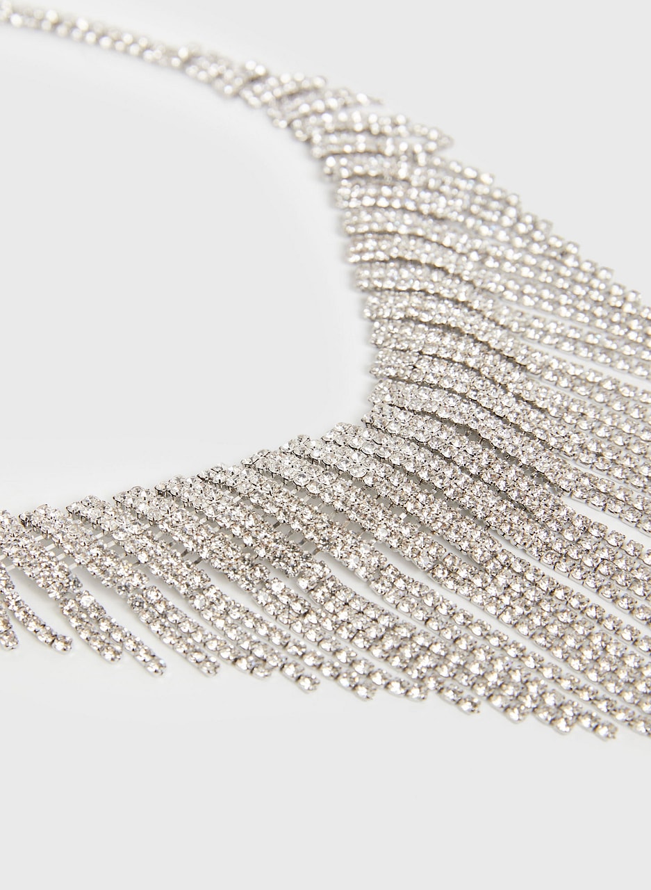 Cascading Crystal Necklace