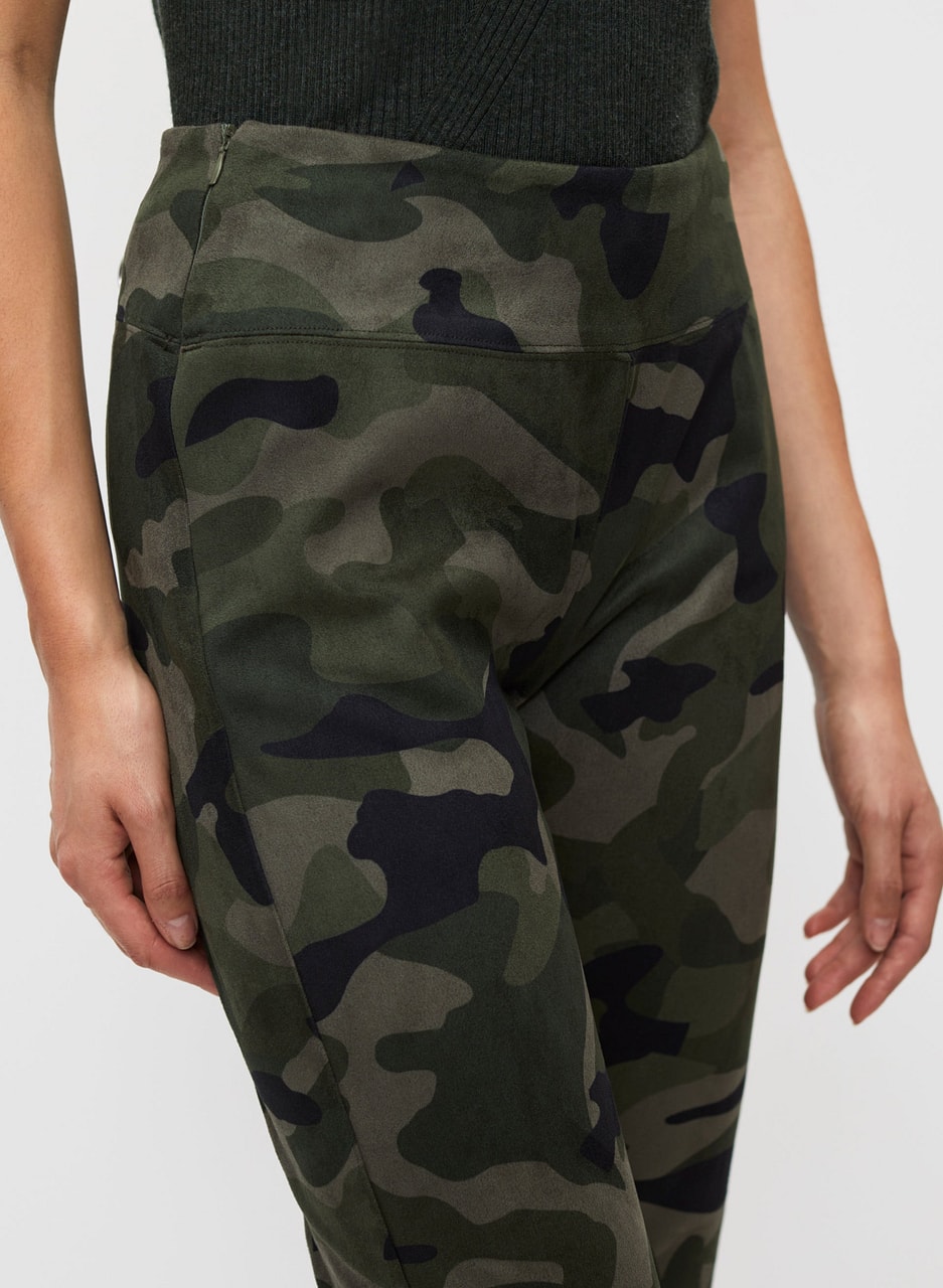 Camo Pull-On Slim Leg Jeans