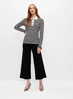 Essential Pull-On Culotte Pants