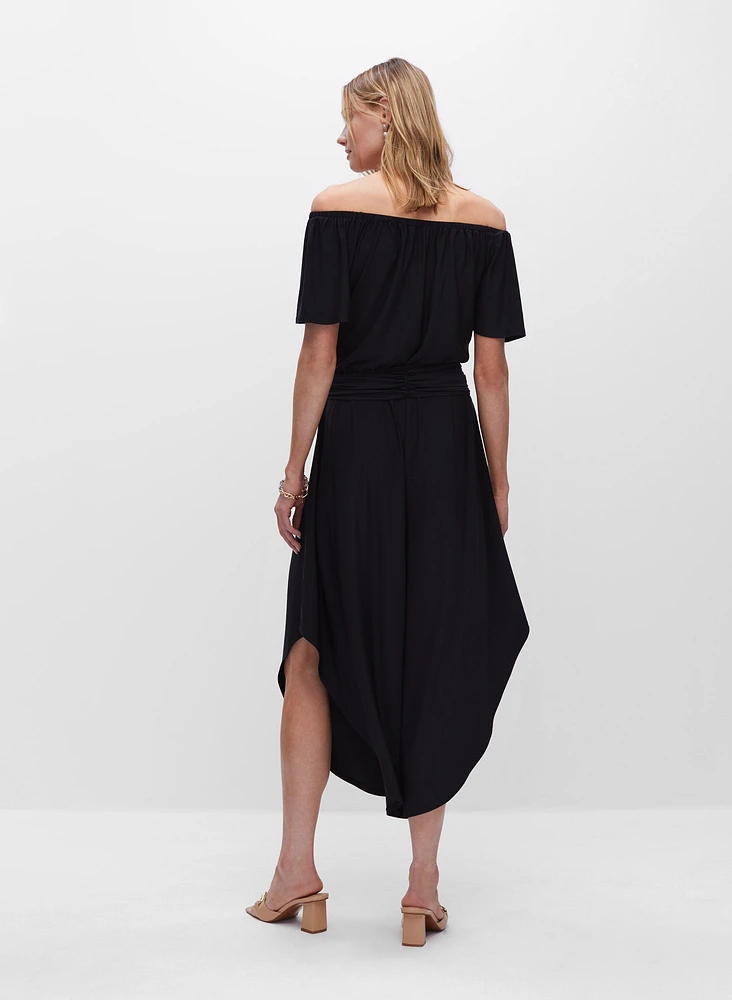 Off-the-Shoulder Jumpsuit